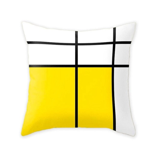Yellow Themed Decorative Pillow Covers freeshipping - khollect