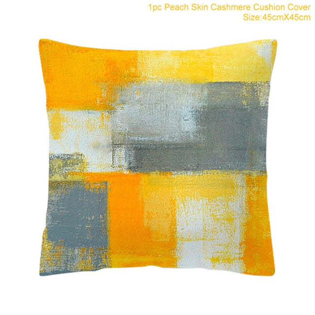 Yellow Themed Decorative Pillow Covers freeshipping - khollect