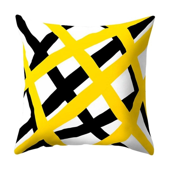 Yellow Themed Decorative Pillow Covers freeshipping - khollect