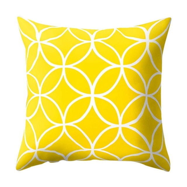 Yellow Themed Decorative Pillow Covers freeshipping - khollect
