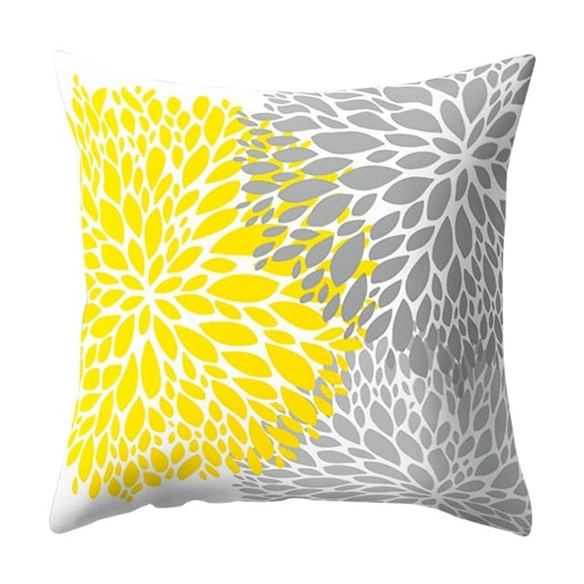 Yellow Themed Decorative Pillow Covers freeshipping - khollect