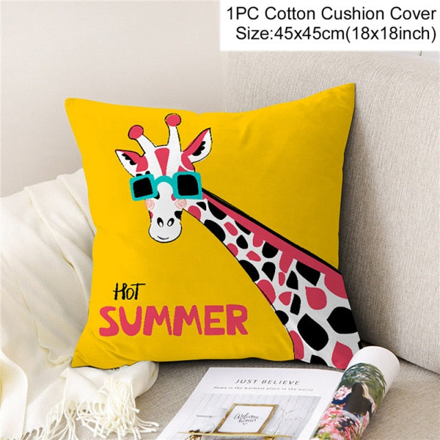 Yellow Themed Decorative Pillow Covers freeshipping - khollect