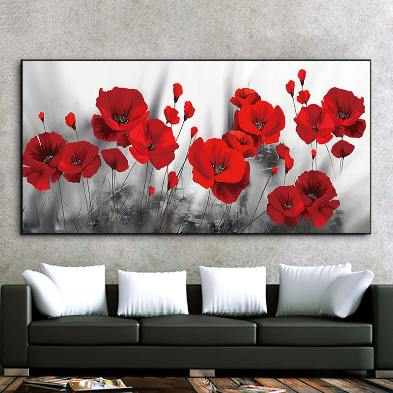 Roses In Silence Canvas Art