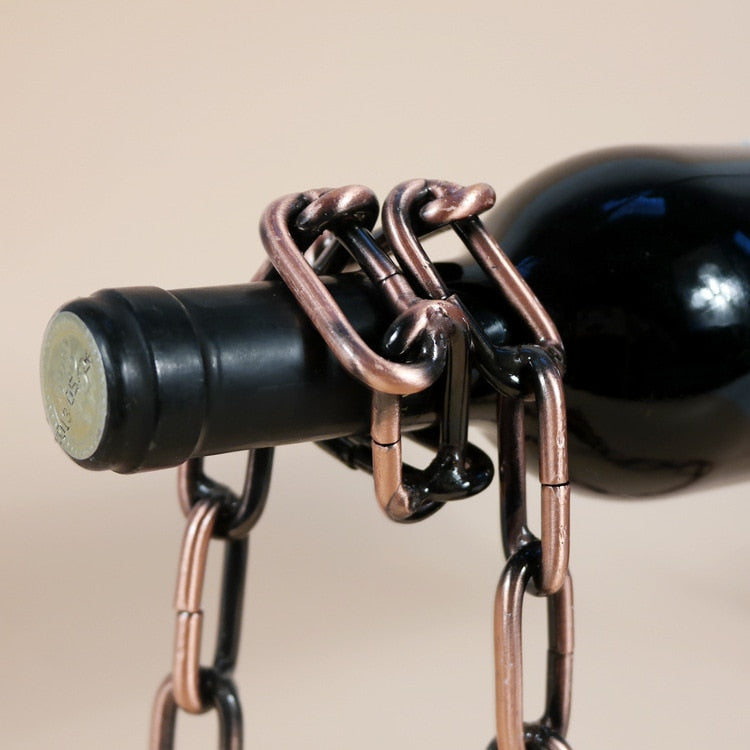 Magic Chain Wine Rack freeshipping - khollect