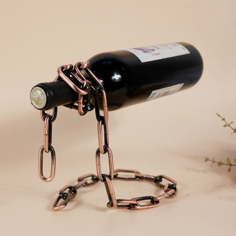 Magic Chain Wine Rack freeshipping - khollect