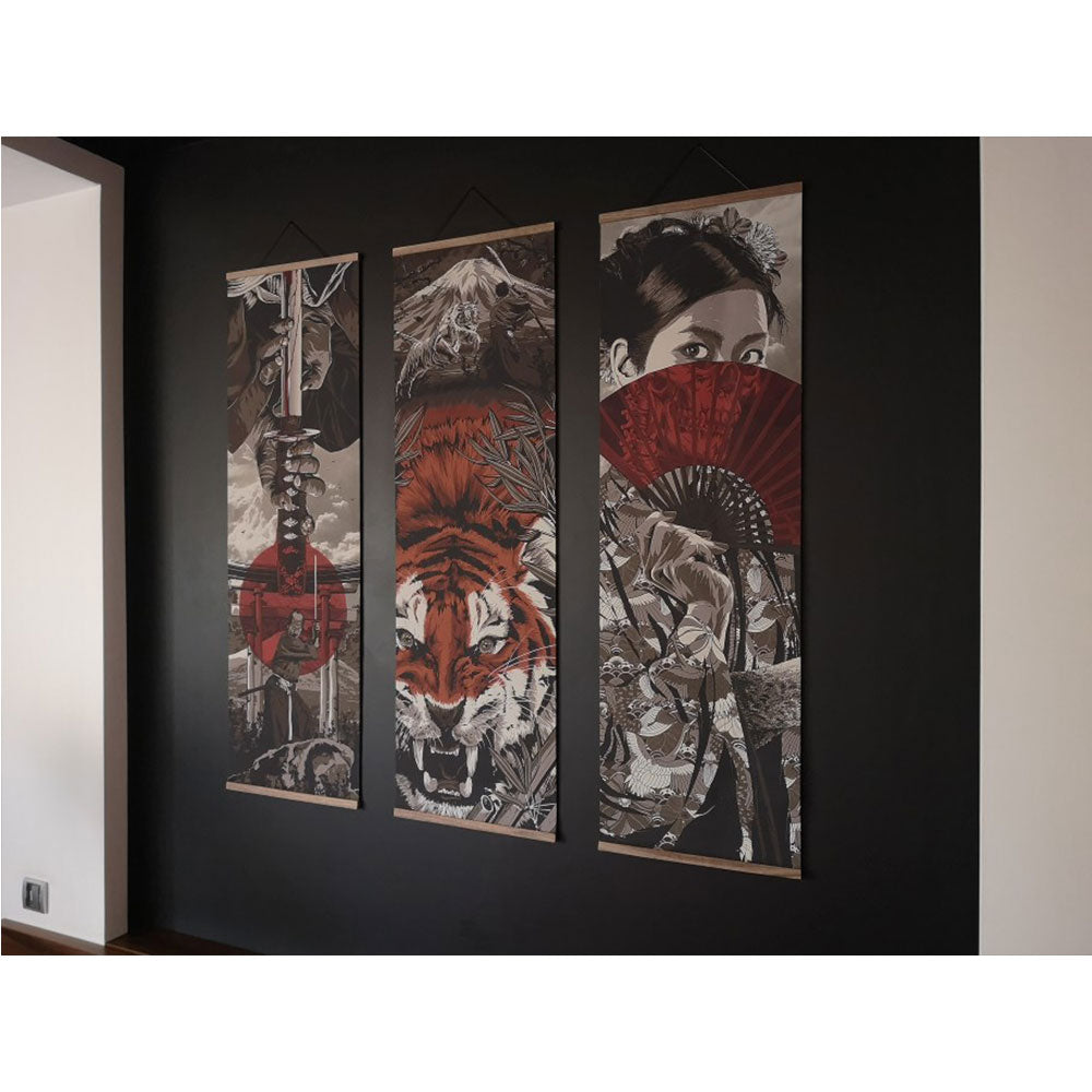 Samurai Wall Poster freeshipping - khollect