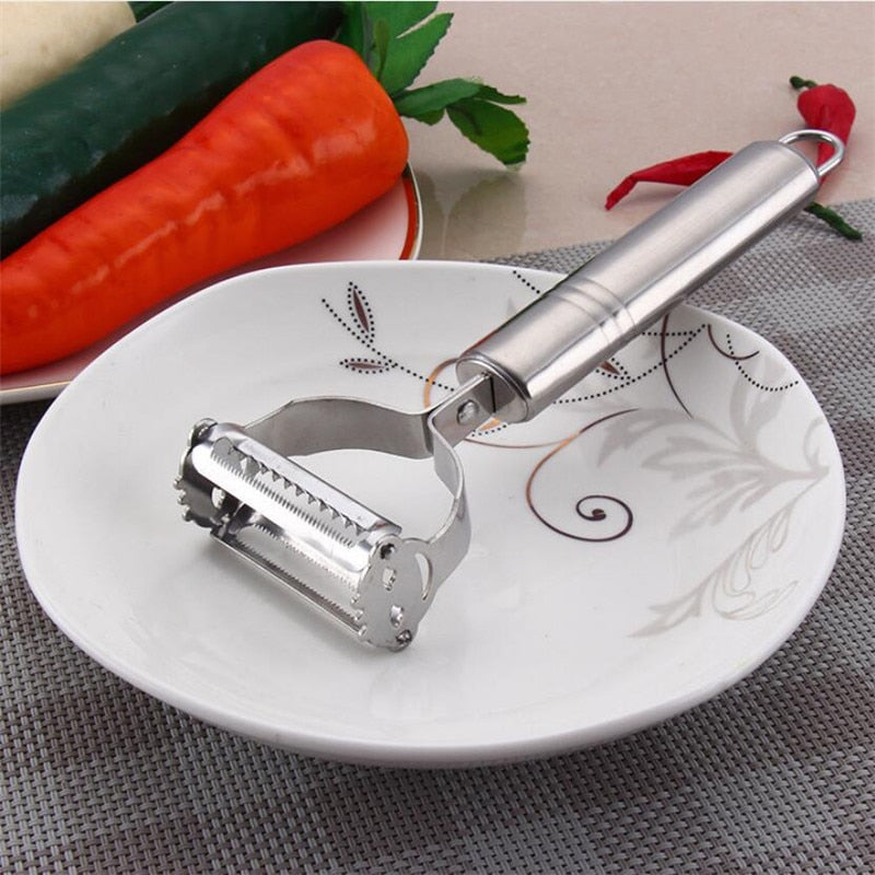 Stainless Steel Multifunctional Vegetable Peeler