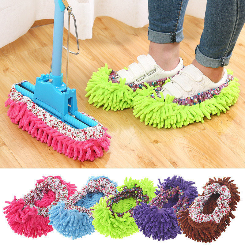 Cozy Micro Fiber Cleaning Slippers