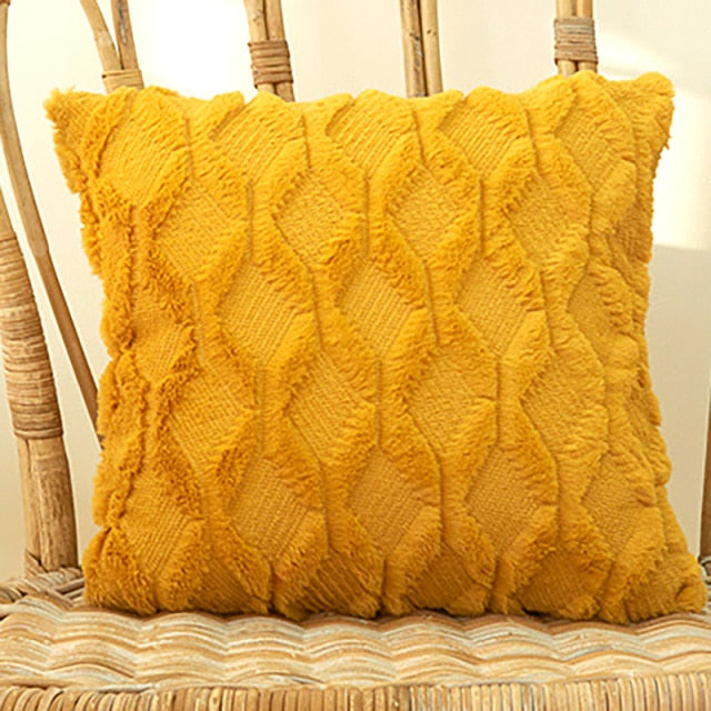 Embossed Decorative Pillow Cover freeshipping - khollect