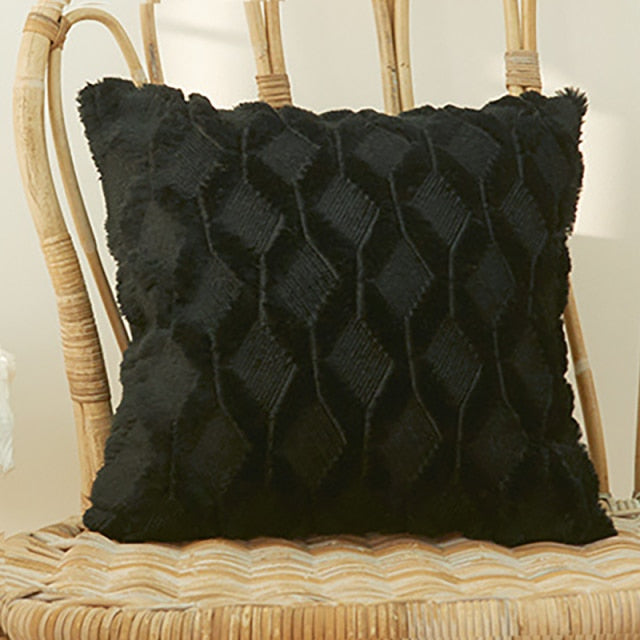 Embossed Decorative Pillow Cover freeshipping - khollect