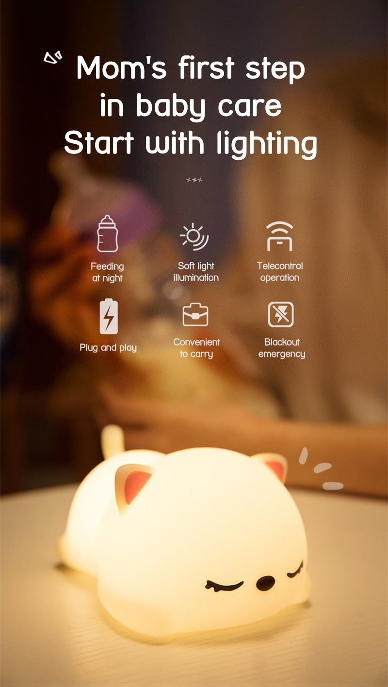 Gel Baby Sleeping Night Lamp freeshipping - khollect