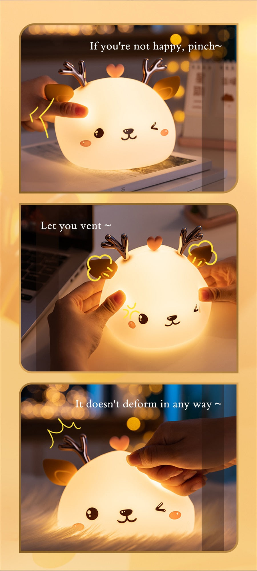 Gel Baby Sleeping Night Lamp freeshipping - khollect