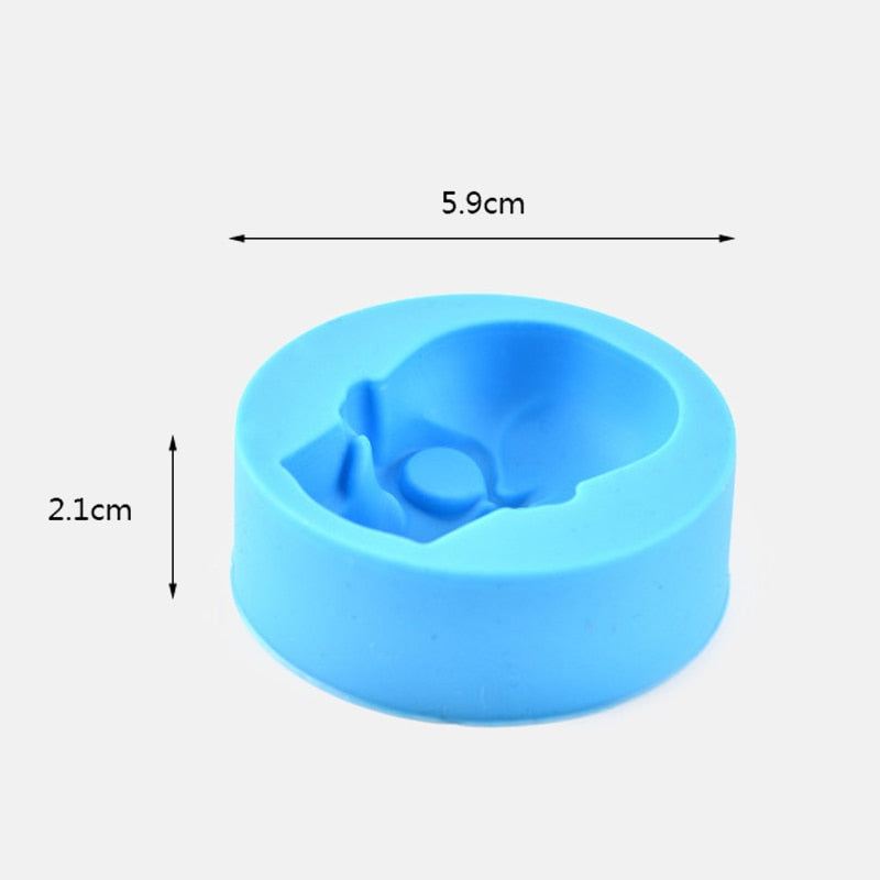 3D Skull Silicone Mold Ice Cube Maker freeshipping - khollect