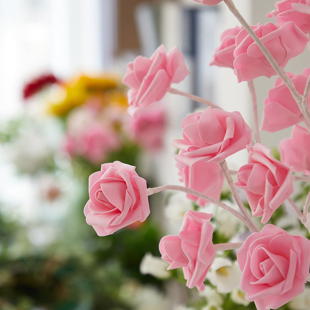 Serene Rose Flower Lamp