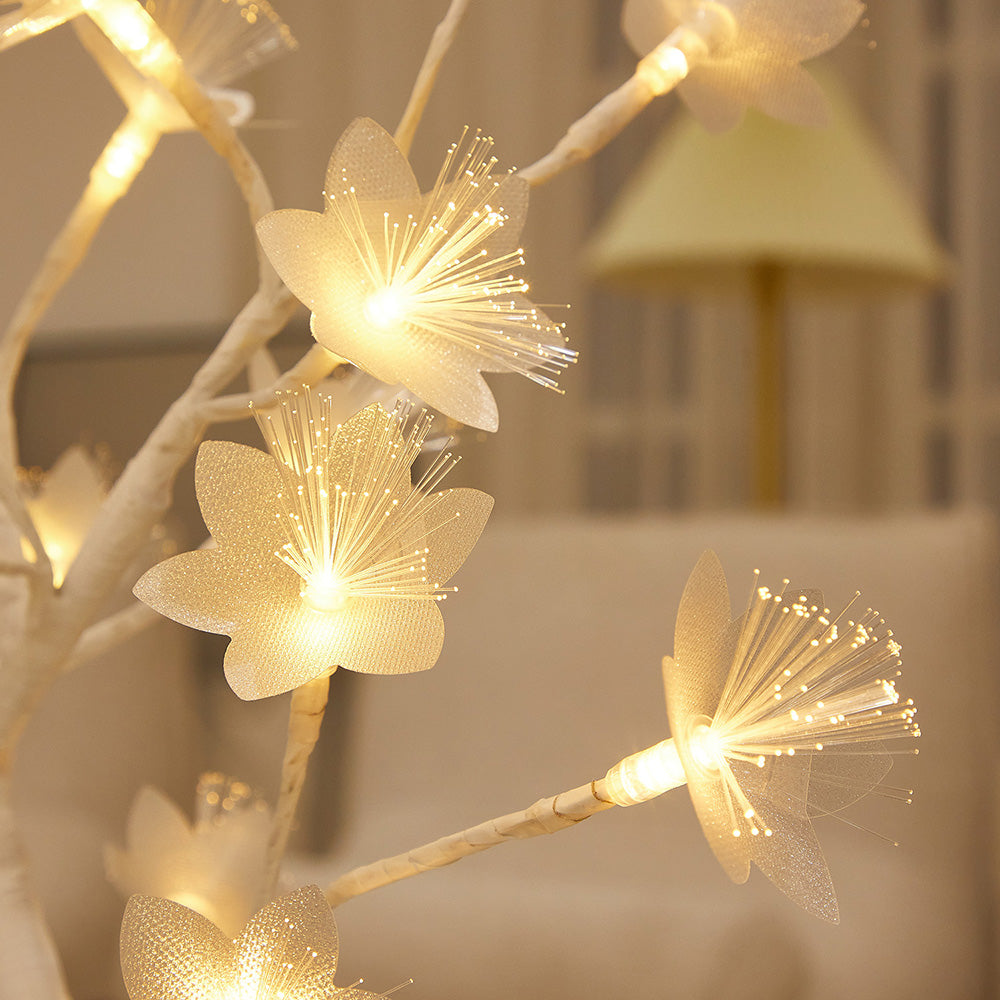 Serene Rose Flower Lamp