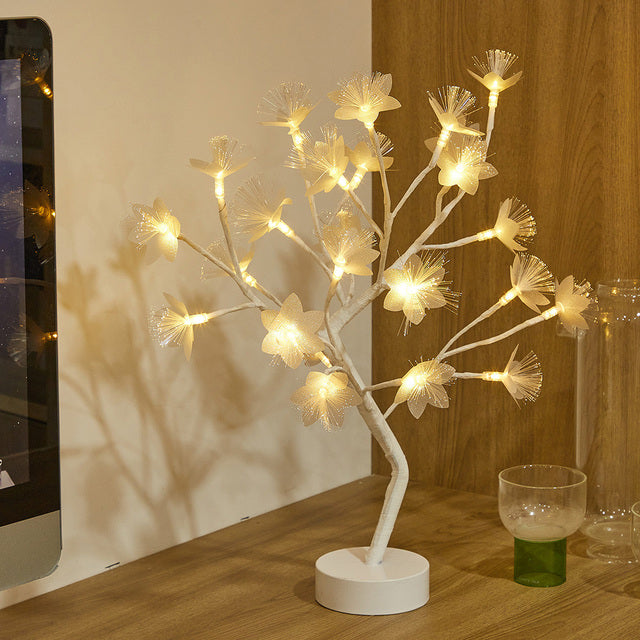 Serene Rose Flower Lamp