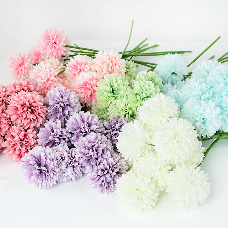 Artificial Silk Dandelion Flower Ball Bouquet