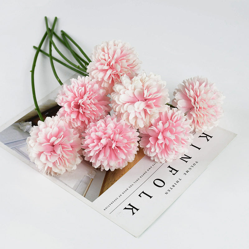 Artificial Silk Dandelion Flower Ball Bouquet