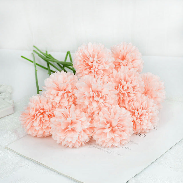Artificial Silk Dandelion Flower Ball Bouquet