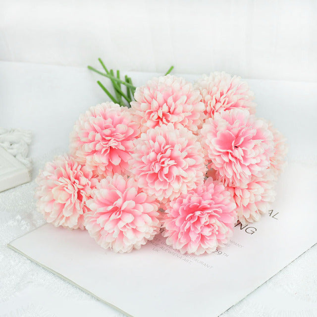 Artificial Silk Dandelion Flower Ball Bouquet