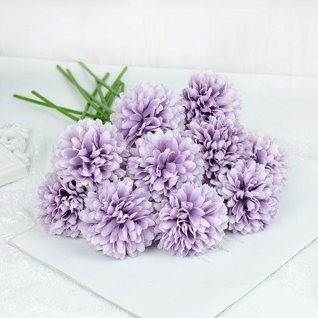 Artificial Silk Dandelion Flower Ball Bouquet