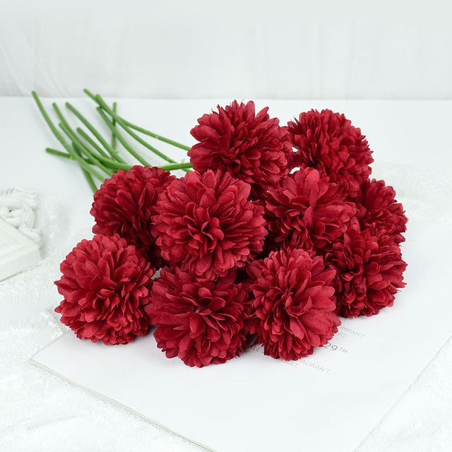 Artificial Silk Dandelion Flower Ball Bouquet
