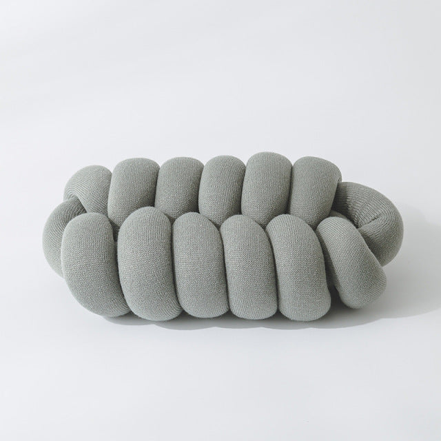 Knot Braid Seamless Pillow Decor