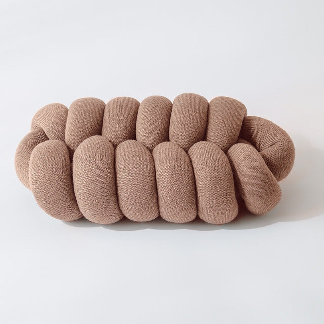 Knot Braid Seamless Pillow Decor