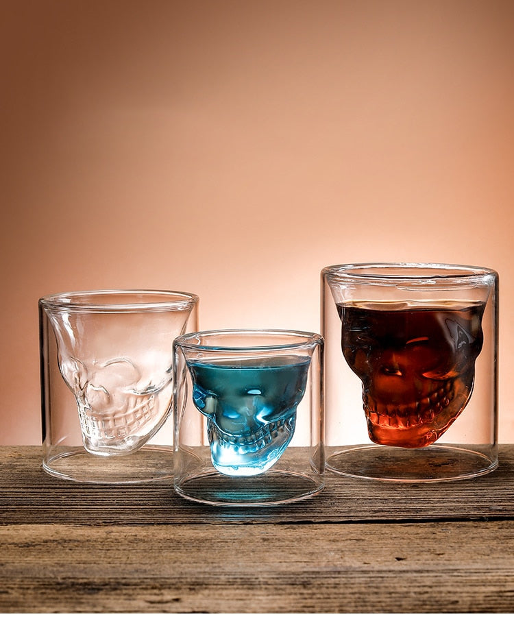 Hollow Double-Layer Whiskey Glass freeshipping - khollect