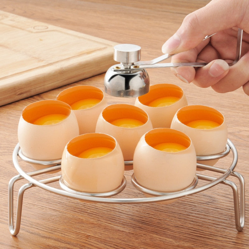 Stainless Steel Egg Cutter freeshipping - khollect