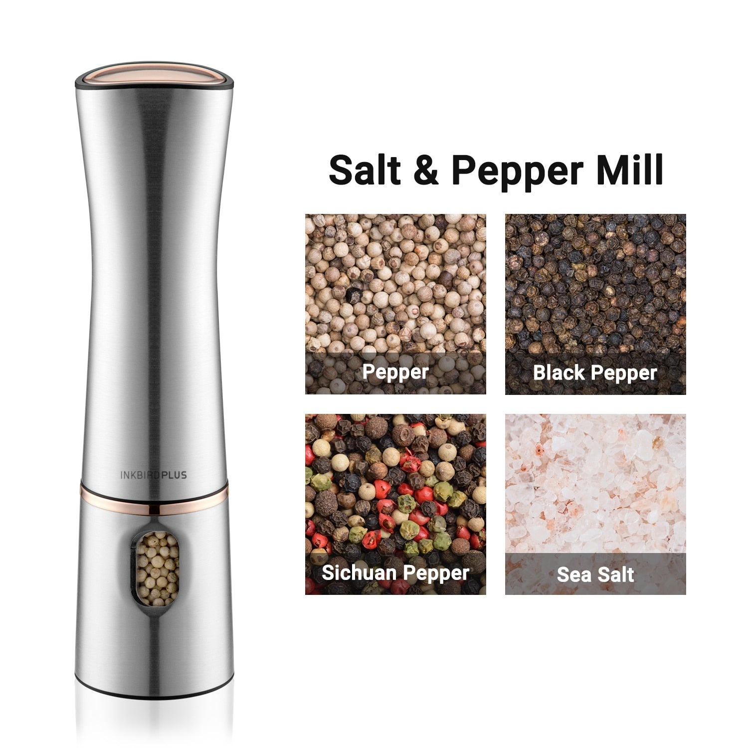 Electric Salt and Pepper Grinder freeshipping - khollect