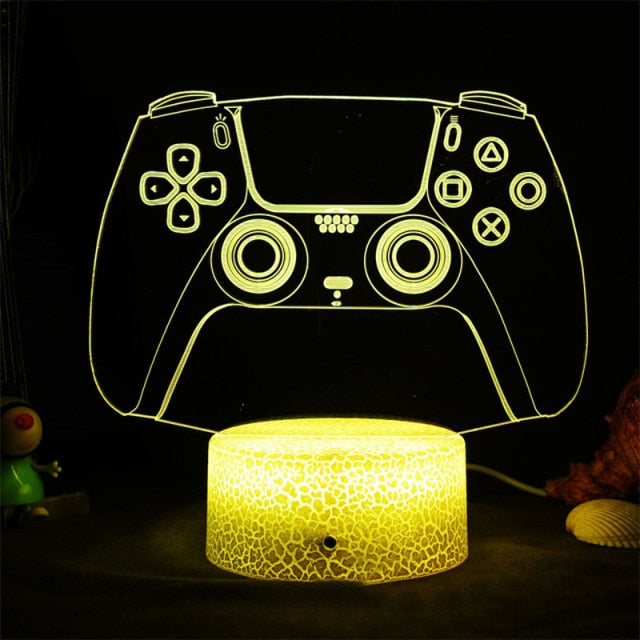 3D LED Gaming Lamp freeshipping - khollect