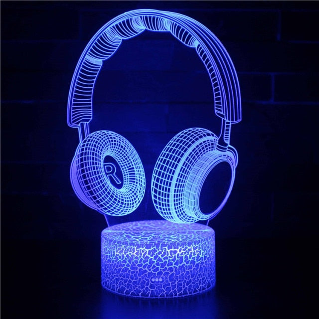 3D LED Gaming Lamp freeshipping - khollect