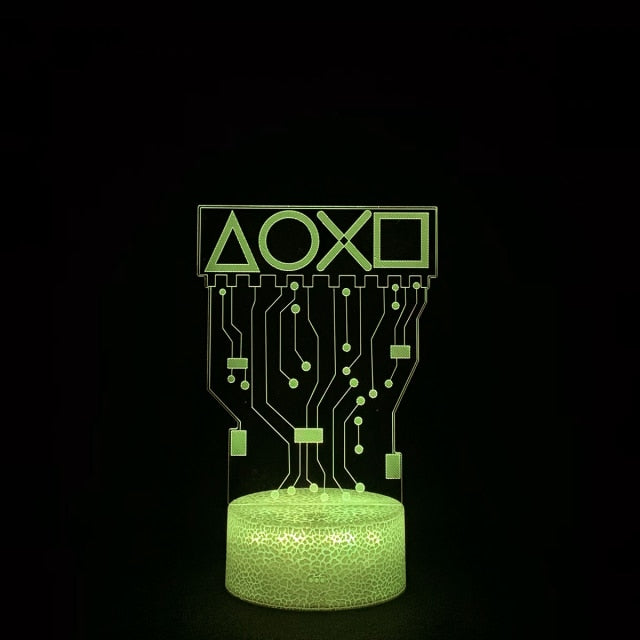 3D LED Gaming Lamp freeshipping - khollect