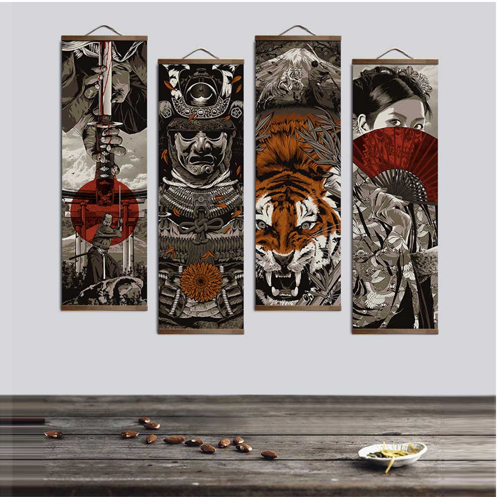 Samurai Wall Poster freeshipping - khollect