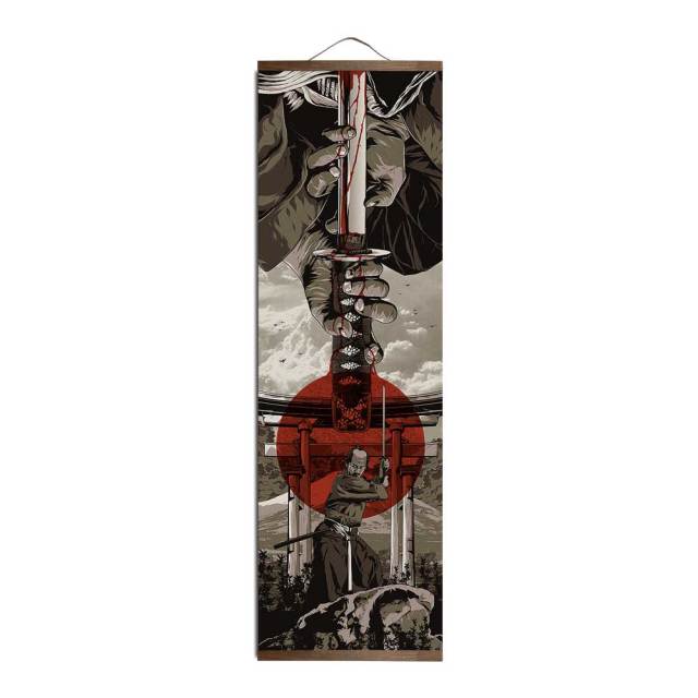 Samurai Wall Poster freeshipping - khollect