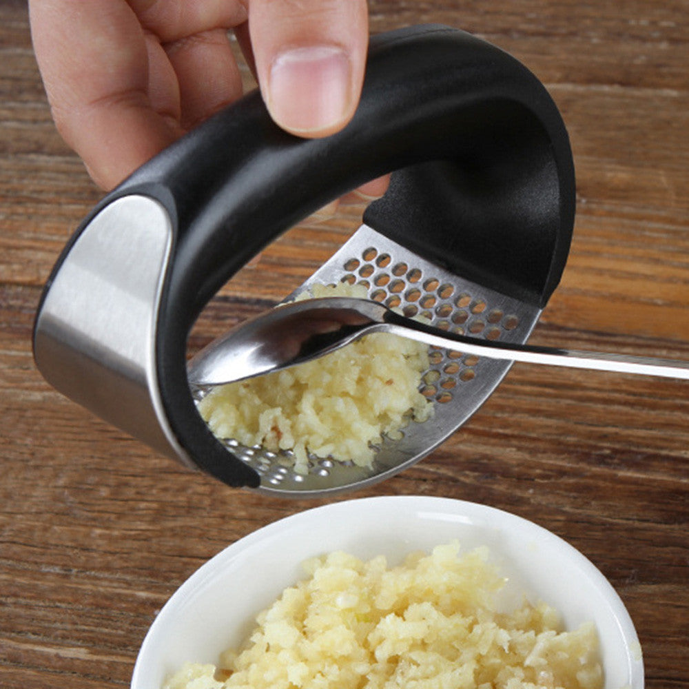 Stainless Steel Garlic Press Tool freeshipping - khollect