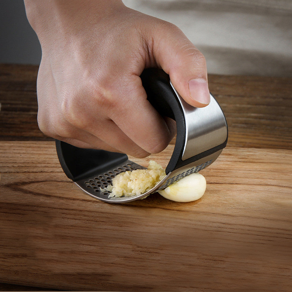 Stainless Steel Garlic Press Tool freeshipping - khollect