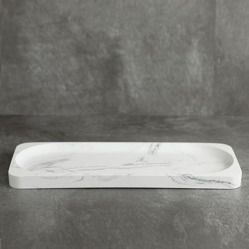 White Marble Bathroom Accessories freeshipping - khollect