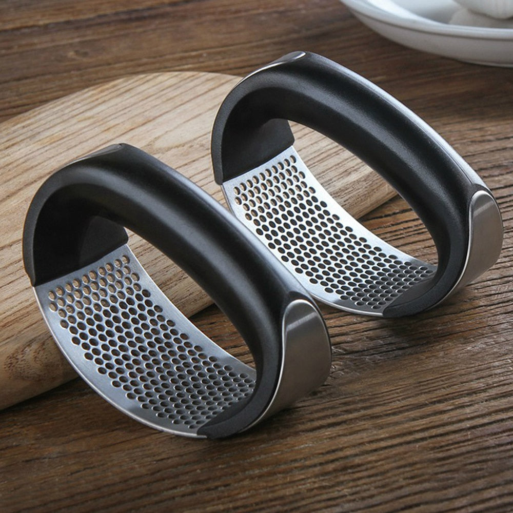 Stainless Steel Garlic Press Tool freeshipping - khollect