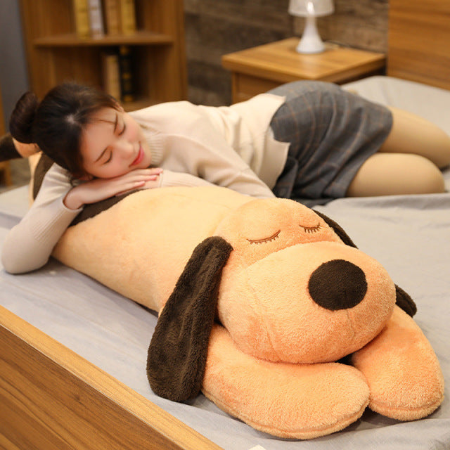 Long Dog Plush Pillow