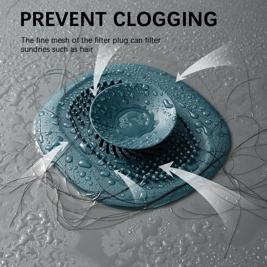 Silicon Bathroom Drain Hair Catcher freeshipping - khollect