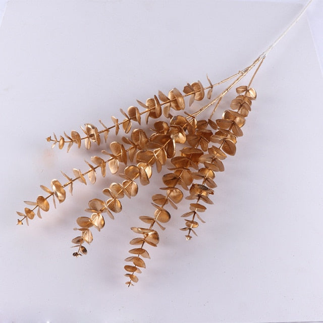 Golden Artificial Plants freeshipping - khollect