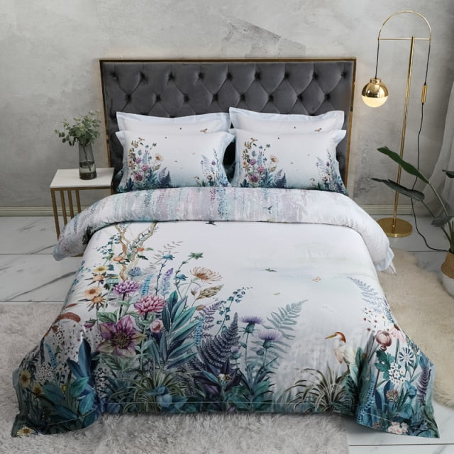Egyptian Cotton Luxury Duvet Set freeshipping - khollect