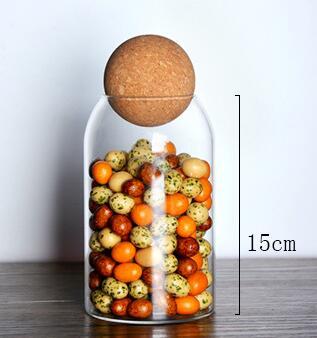 Ball Cork Storage Jar freeshipping - khollect