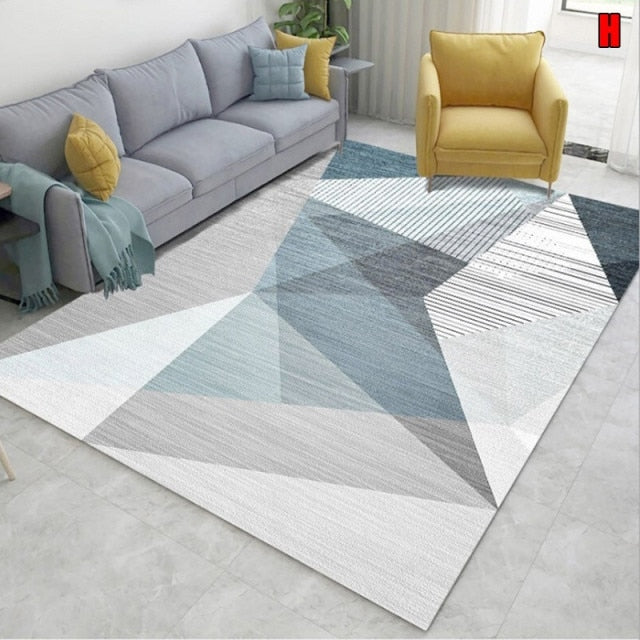 Geometric Living Room Carpet freeshipping - khollect