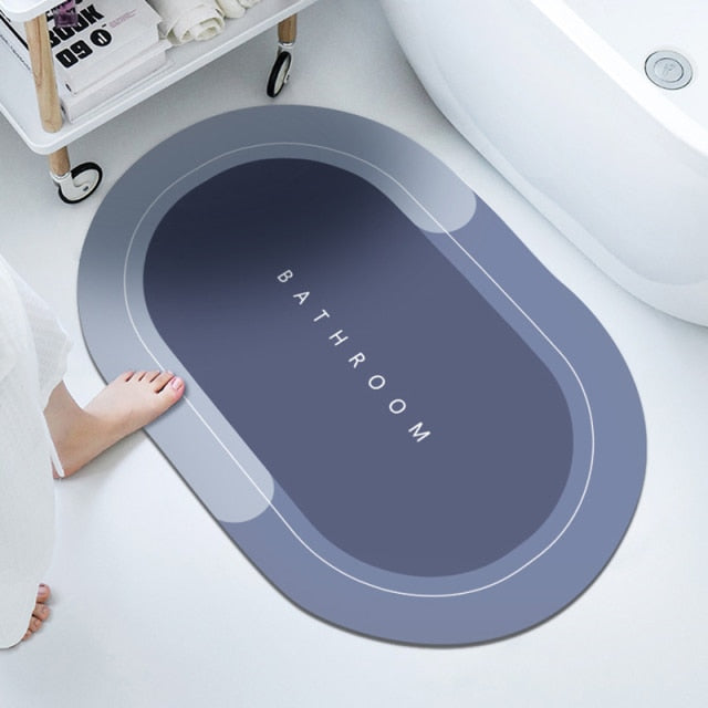 Modern Absorbent Bath Rug freeshipping - khollect