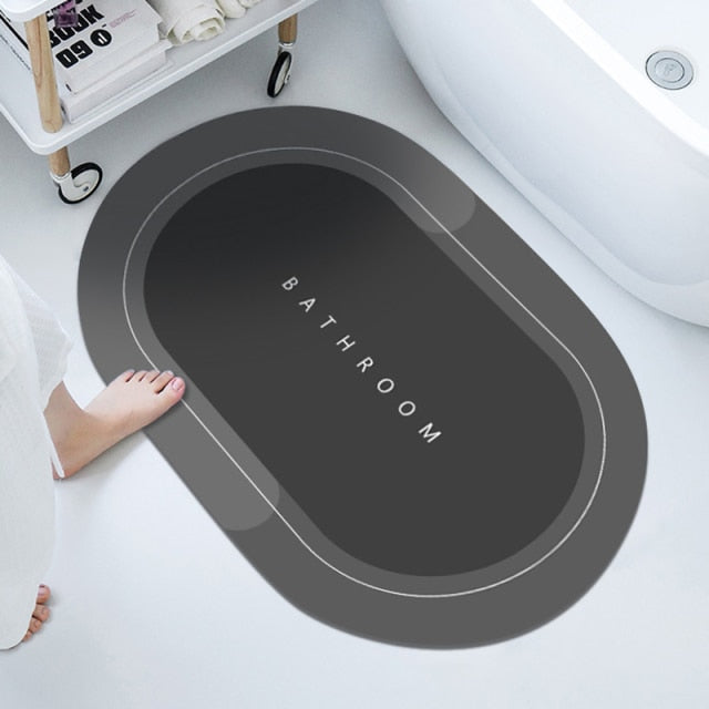 Modern Absorbent Bath Rug freeshipping - khollect