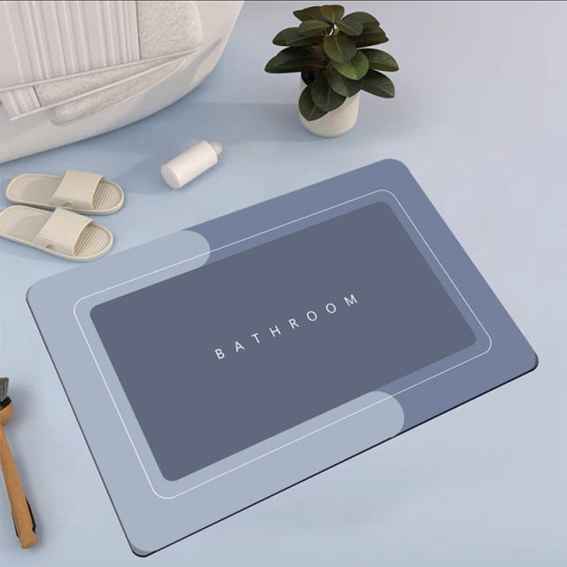 Modern Absorbent Bath Rug freeshipping - khollect