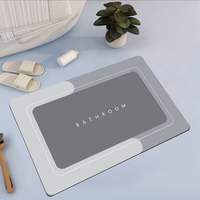 Modern Absorbent Bath Rug freeshipping - khollect
